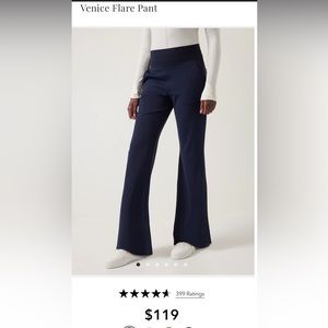 NWOT Athleta Venice Flare Pants.